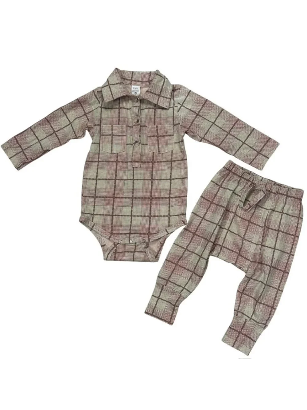 Kate Quinn 18-24 months 2 Piece Set Organic Cotton Unisex Toddler